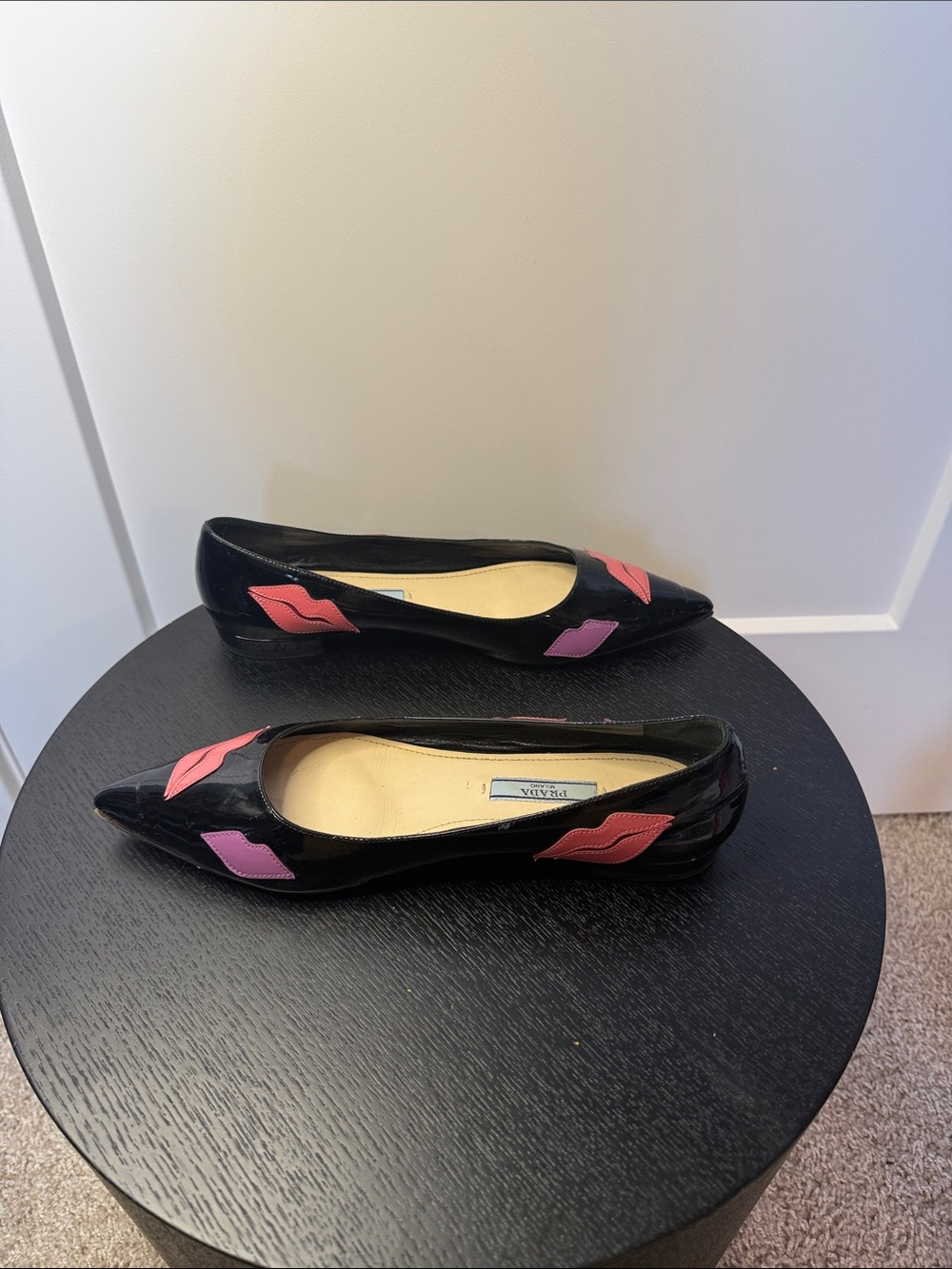 Prada ‘Lip’ Flats| Size 36.5  💋 - Picture 7 of 10